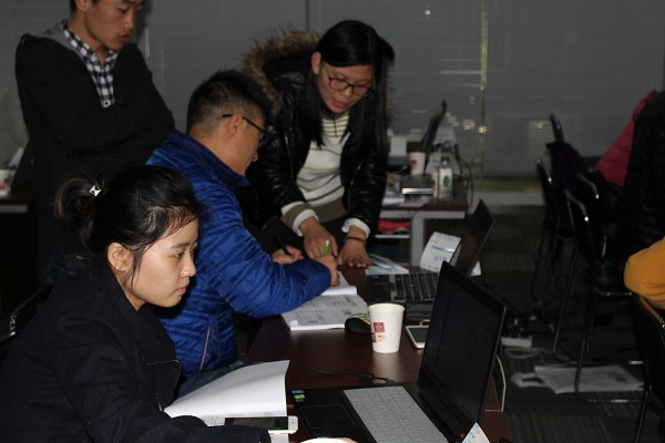 学员下课时的抓拍02