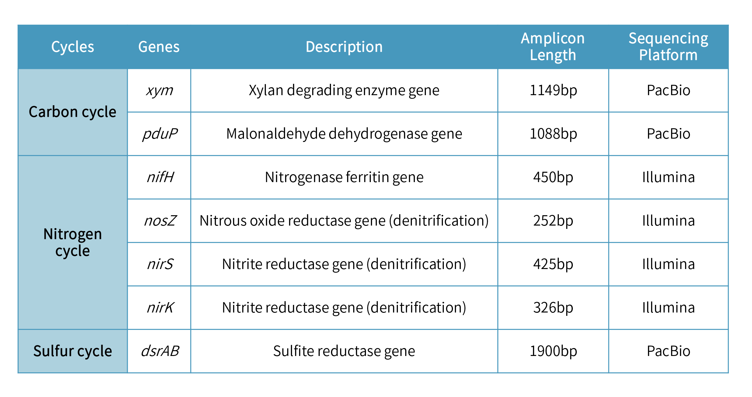 amplicon sequencing-Examples of group specific primers.png